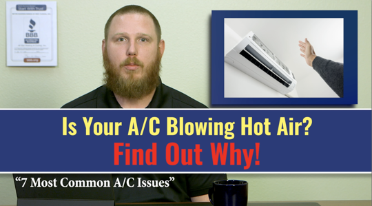 Find out why your AC is blowing hot air